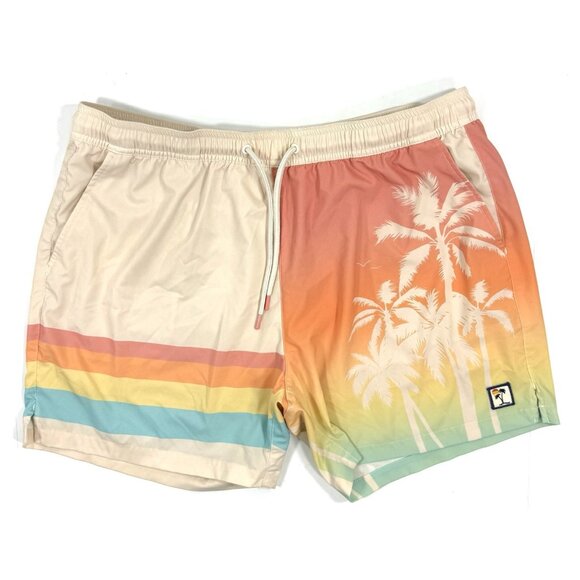 Marine Layer Swim Trunks Mens Sz XL 4 Way Stretch Shorts Drawstring 5.5" Inseam - Picture 1 of 13